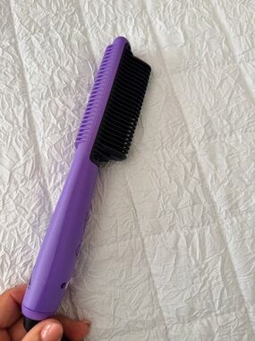 Straight Ahead Purple Hair Straightener Handle with Temperature Settings